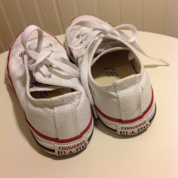 Converse All Star White Sneakers - Picture 5 of 7
